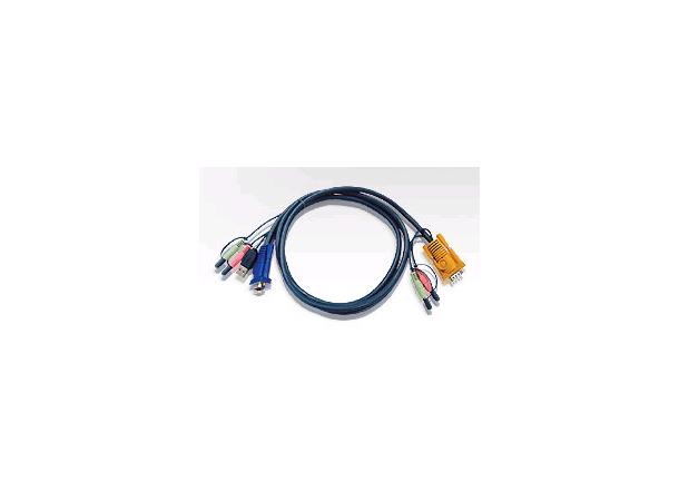 Aten MasterView Kabel -  3,0 m VGA USB Audio 